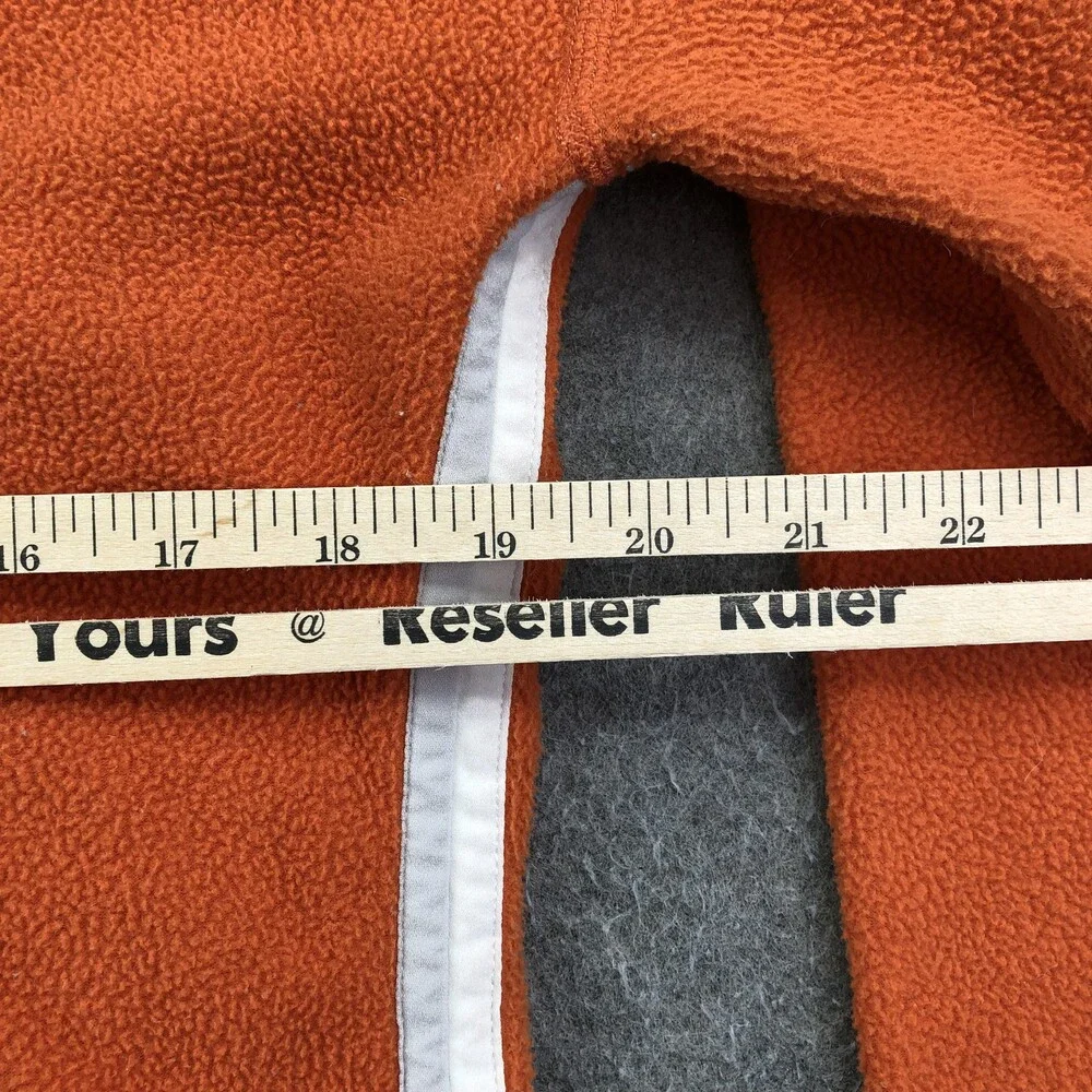 Craghoppers Jacket Womens Small Orange Half Zip Fleece Hiking Pullover Top - Picture 9 of 10